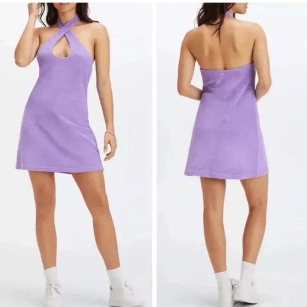 Fabletics Island Terry Halter Dress
